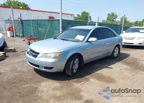 2006 Hyundai Sonata Gl from USA, damaged, VIN 5NPET46C46H100782